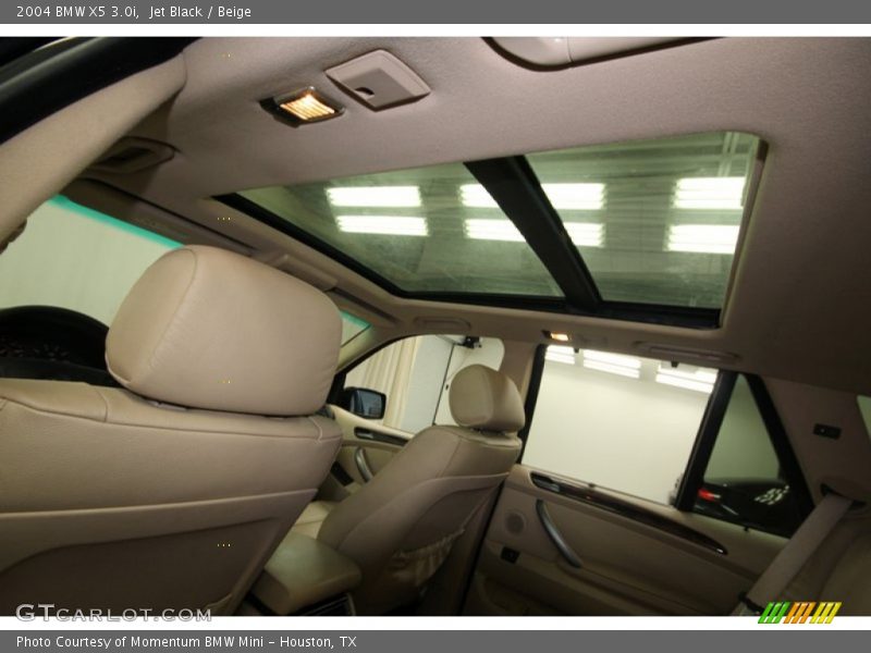 Sunroof of 2004 X5 3.0i