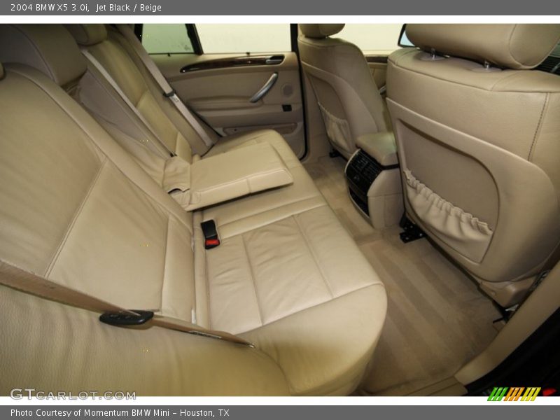 Jet Black / Beige 2004 BMW X5 3.0i