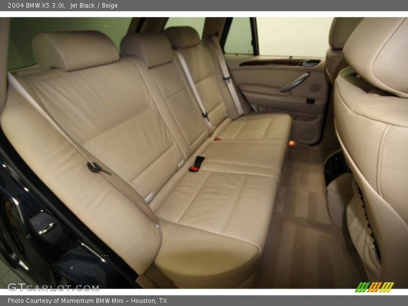 Rear Seat of 2004 X5 3.0i