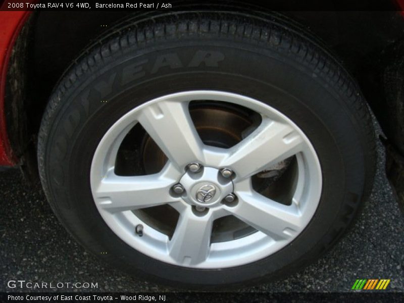 Barcelona Red Pearl / Ash 2008 Toyota RAV4 V6 4WD