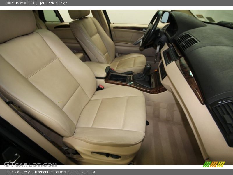 Front Seat of 2004 X5 3.0i