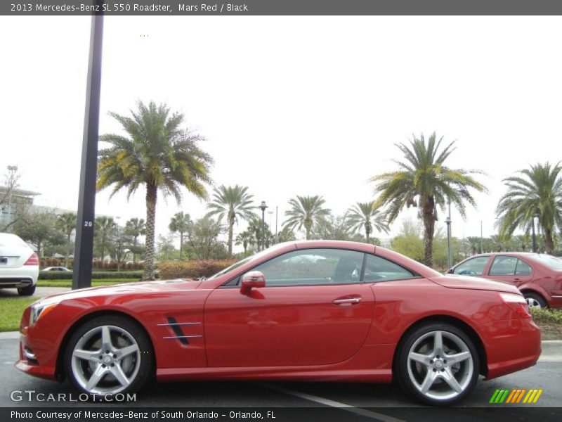  2013 SL 550 Roadster Mars Red