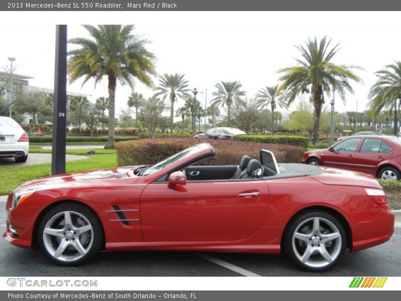  2013 SL 550 Roadster Mars Red