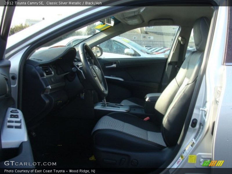 Classic Silver Metallic / Black/Ash 2012 Toyota Camry SE