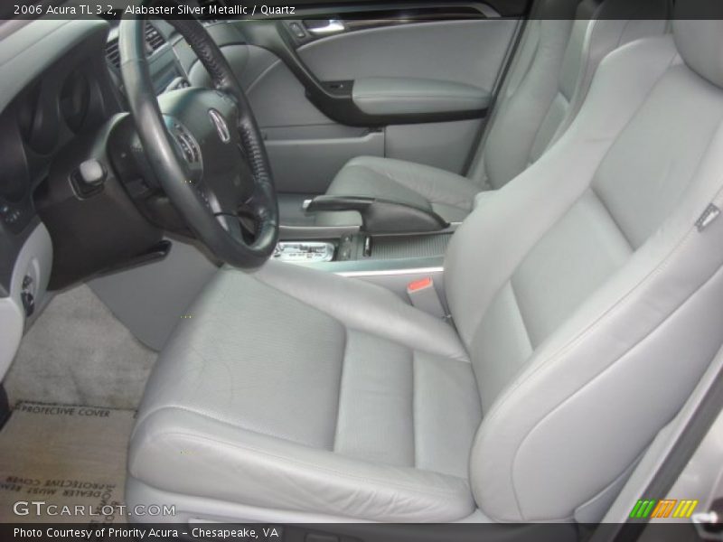 Alabaster Silver Metallic / Quartz 2006 Acura TL 3.2