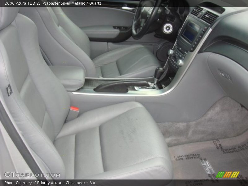 Alabaster Silver Metallic / Quartz 2006 Acura TL 3.2