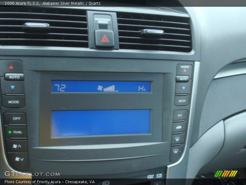 Alabaster Silver Metallic / Quartz 2006 Acura TL 3.2