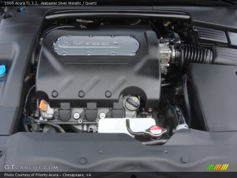Alabaster Silver Metallic / Quartz 2006 Acura TL 3.2