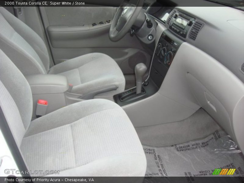 Super White / Stone 2008 Toyota Corolla CE