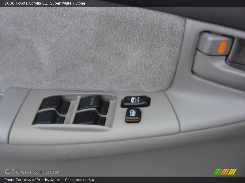 Super White / Stone 2008 Toyota Corolla CE