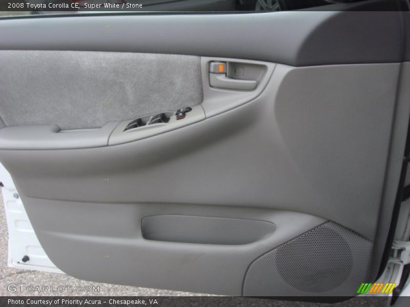 Super White / Stone 2008 Toyota Corolla CE
