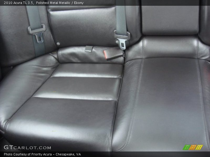 Polished Metal Metallic / Ebony 2010 Acura TL 3.5