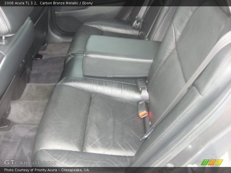 Carbon Bronze Metallic / Ebony 2008 Acura TL 3.2