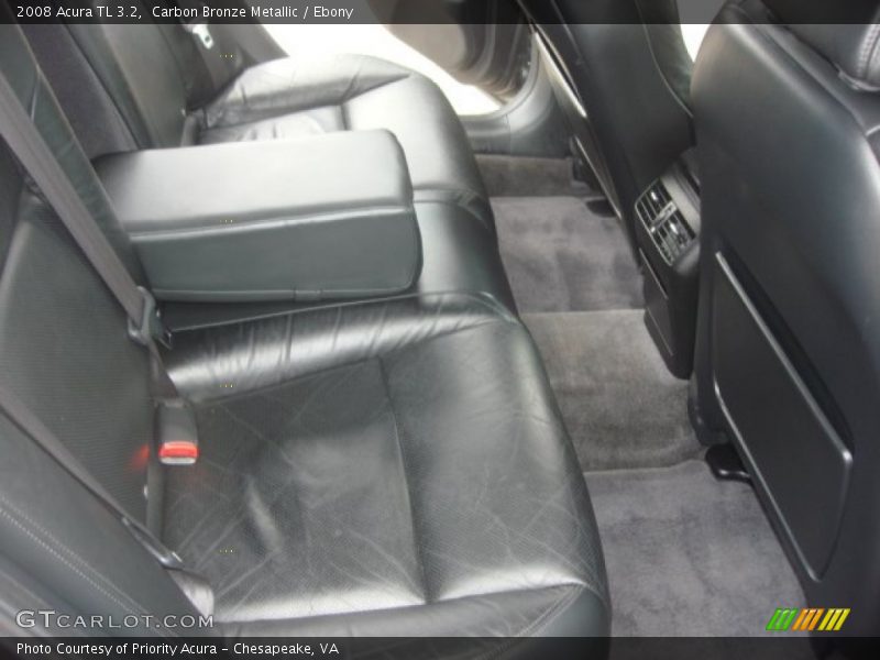 Carbon Bronze Metallic / Ebony 2008 Acura TL 3.2