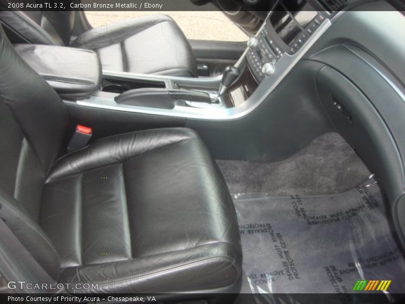 Carbon Bronze Metallic / Ebony 2008 Acura TL 3.2