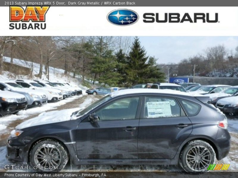 Dark Gray Metallic / WRX Carbon Black 2013 Subaru Impreza WRX 5 Door