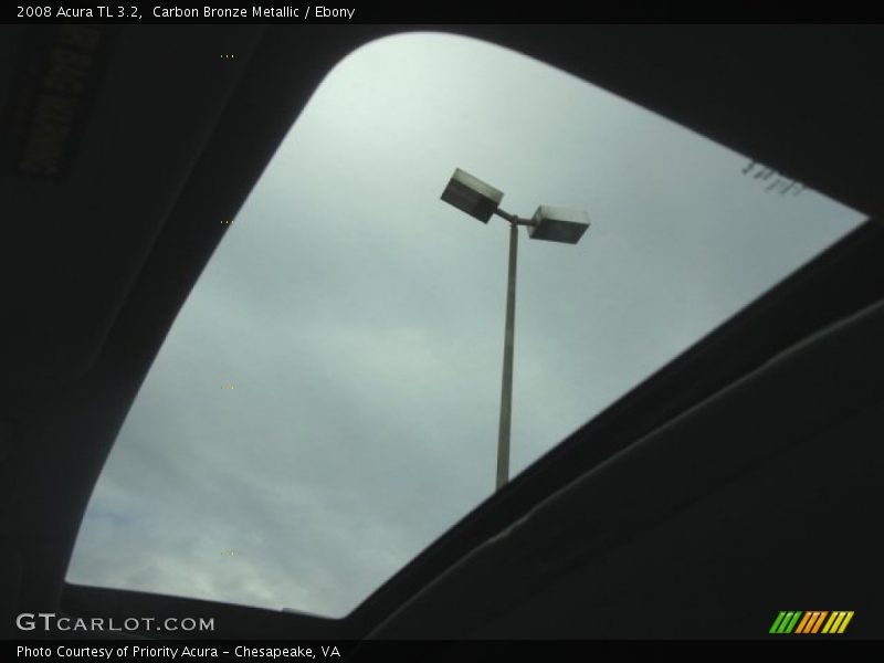 Carbon Bronze Metallic / Ebony 2008 Acura TL 3.2