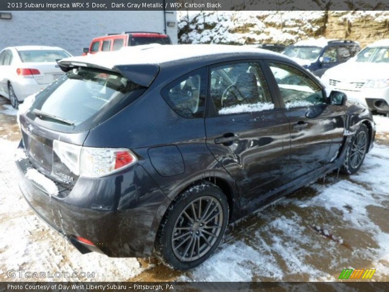 Dark Gray Metallic / WRX Carbon Black 2013 Subaru Impreza WRX 5 Door