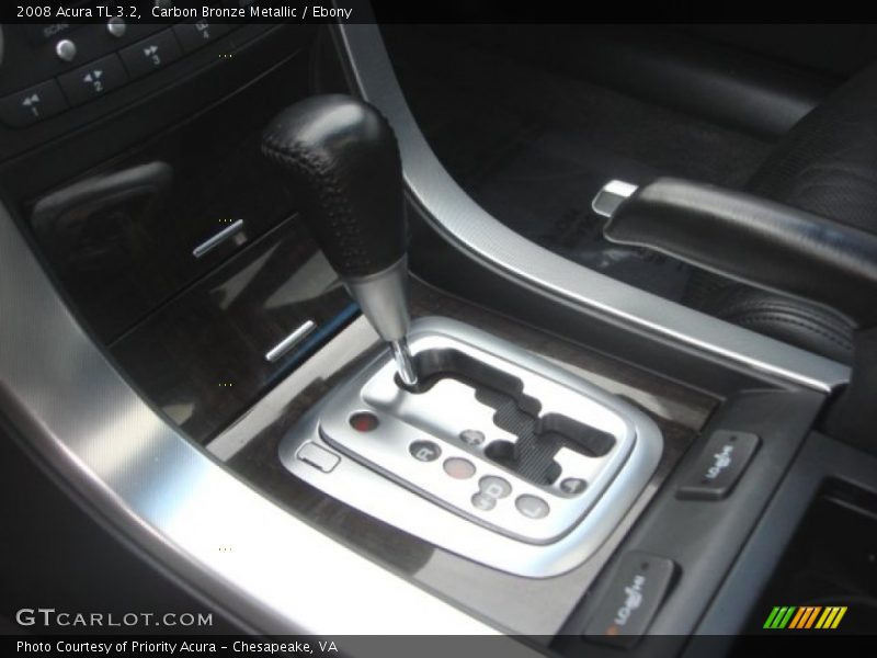 Carbon Bronze Metallic / Ebony 2008 Acura TL 3.2