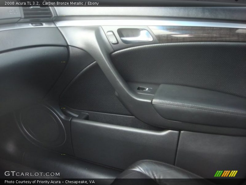 Carbon Bronze Metallic / Ebony 2008 Acura TL 3.2