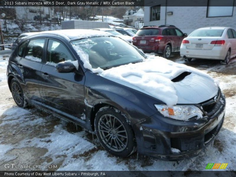 Dark Gray Metallic / WRX Carbon Black 2013 Subaru Impreza WRX 5 Door