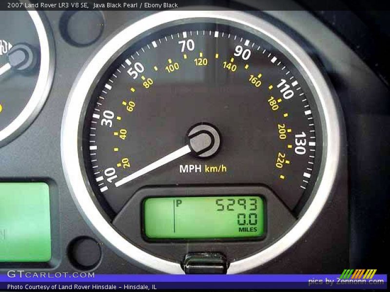 Java Black Pearl / Ebony Black 2007 Land Rover LR3 V8 SE
