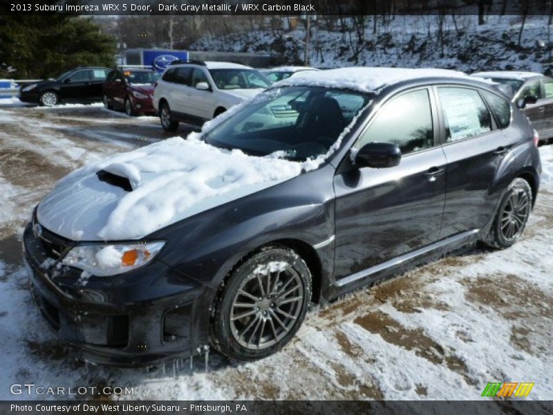 Dark Gray Metallic / WRX Carbon Black 2013 Subaru Impreza WRX 5 Door