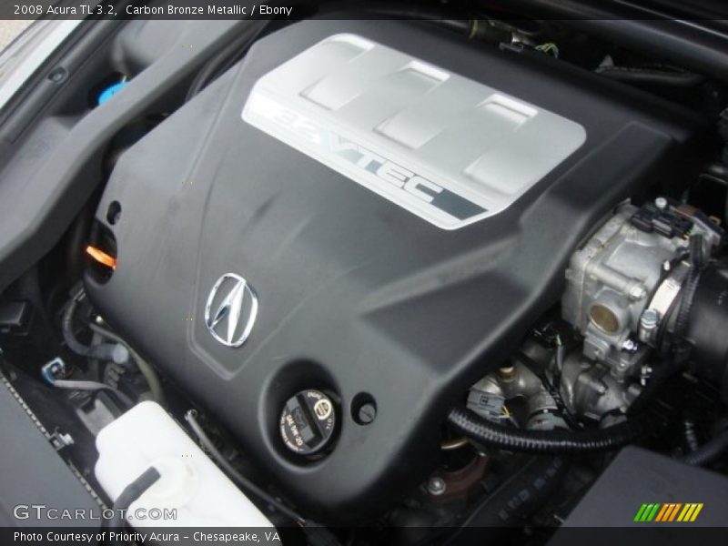 Carbon Bronze Metallic / Ebony 2008 Acura TL 3.2