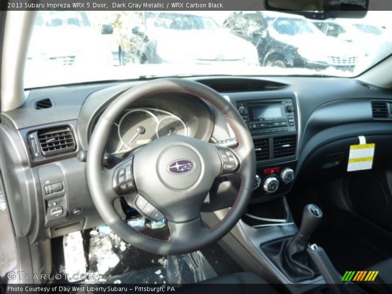 Dashboard of 2013 Impreza WRX 5 Door