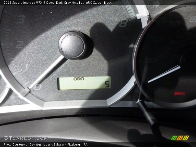Dark Gray Metallic / WRX Carbon Black 2013 Subaru Impreza WRX 5 Door