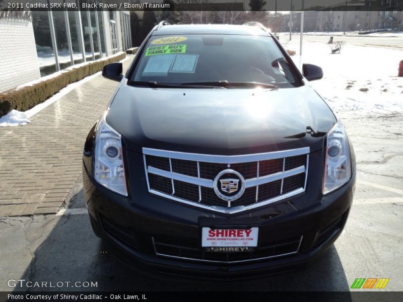 Black Raven / Ebony/Titanium 2011 Cadillac SRX FWD