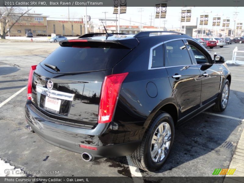 Black Raven / Ebony/Titanium 2011 Cadillac SRX FWD