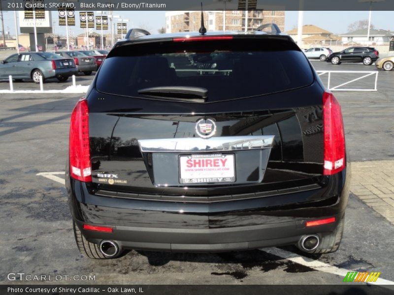 Black Raven / Ebony/Titanium 2011 Cadillac SRX FWD