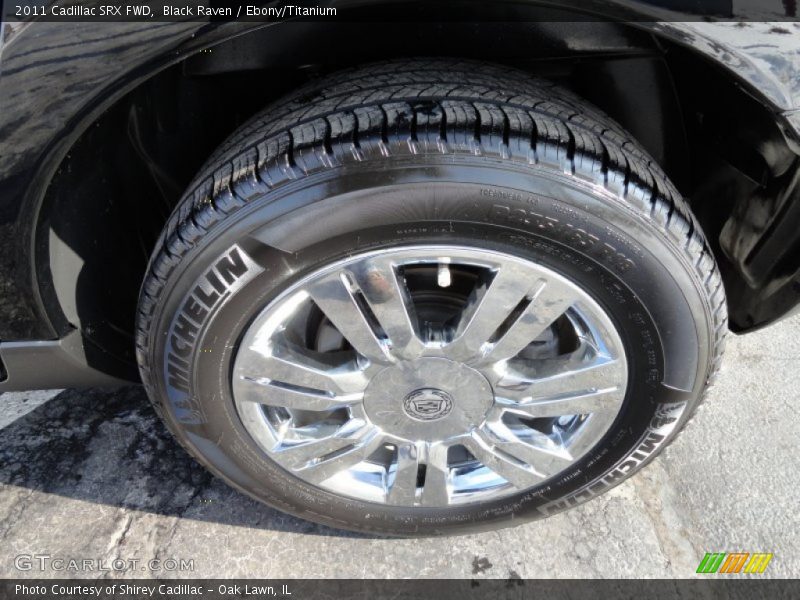 Black Raven / Ebony/Titanium 2011 Cadillac SRX FWD