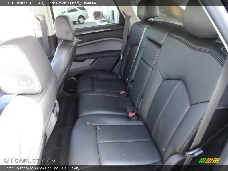 Black Raven / Ebony/Titanium 2011 Cadillac SRX FWD