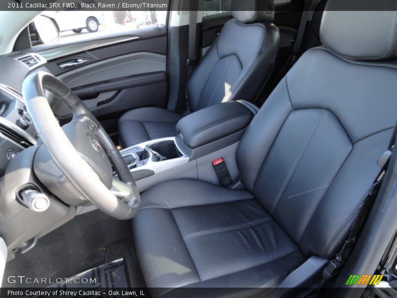 Black Raven / Ebony/Titanium 2011 Cadillac SRX FWD