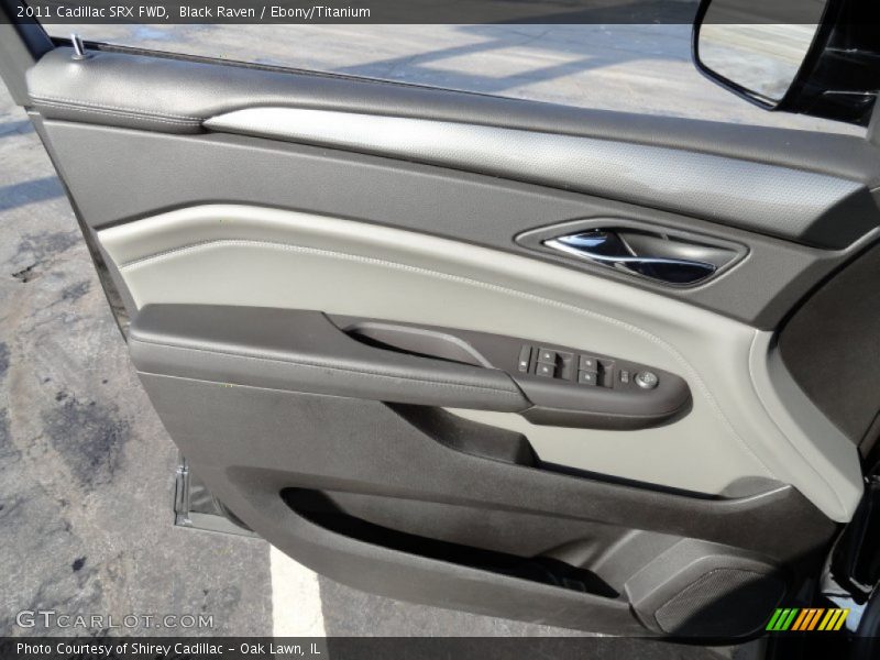 Black Raven / Ebony/Titanium 2011 Cadillac SRX FWD