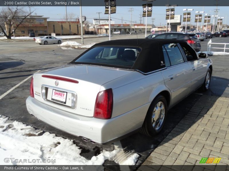 Sterling / Black 2000 Cadillac DeVille Sedan