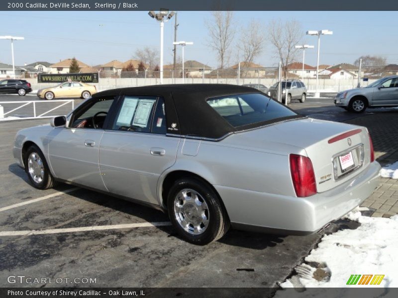 Sterling / Black 2000 Cadillac DeVille Sedan