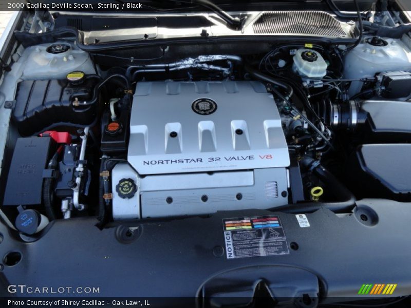 Sterling / Black 2000 Cadillac DeVille Sedan