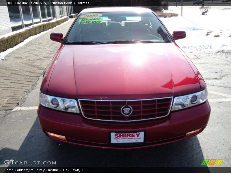 Crimson Pearl / Oatmeal 2000 Cadillac Seville STS