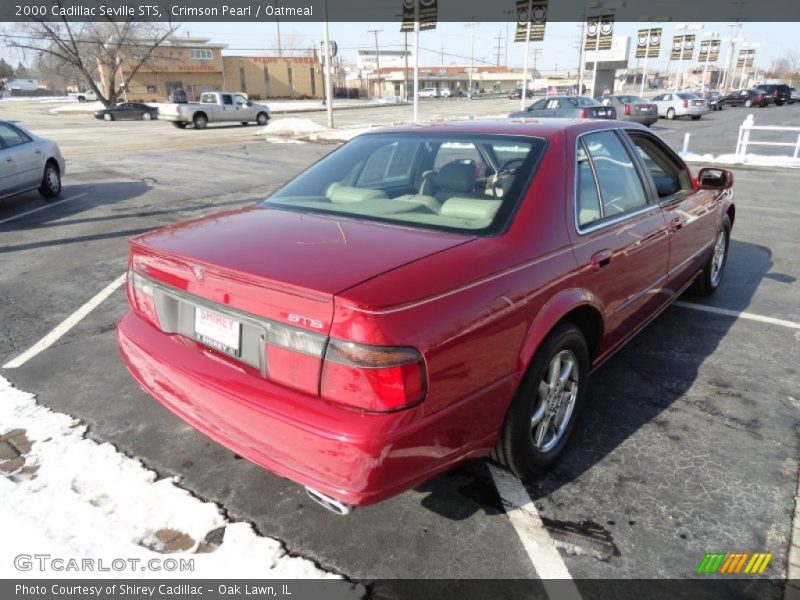 Crimson Pearl / Oatmeal 2000 Cadillac Seville STS