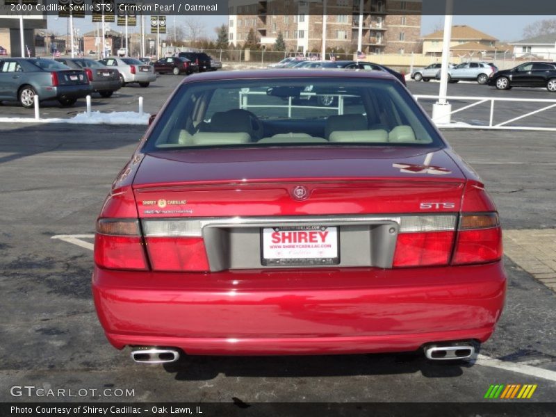 Crimson Pearl / Oatmeal 2000 Cadillac Seville STS