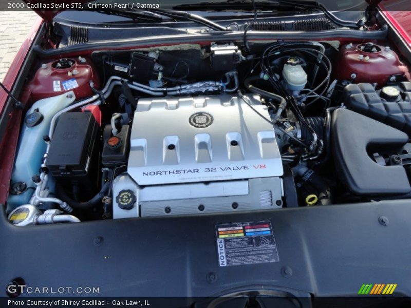 Crimson Pearl / Oatmeal 2000 Cadillac Seville STS