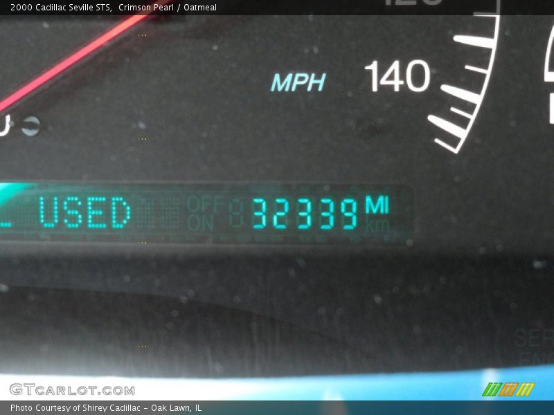 Crimson Pearl / Oatmeal 2000 Cadillac Seville STS
