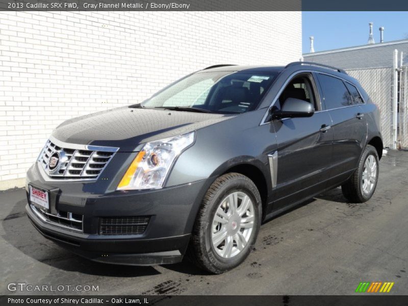 Gray Flannel Metallic / Ebony/Ebony 2013 Cadillac SRX FWD