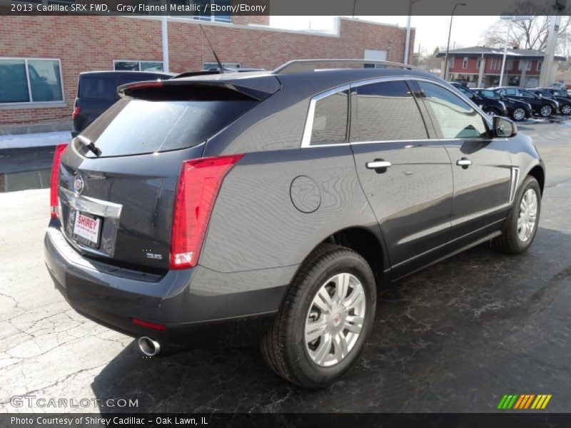 Gray Flannel Metallic / Ebony/Ebony 2013 Cadillac SRX FWD