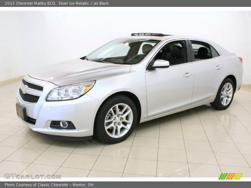 Silver Ice Metallic / Jet Black 2013 Chevrolet Malibu ECO