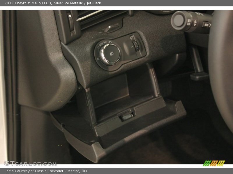 Silver Ice Metallic / Jet Black 2013 Chevrolet Malibu ECO