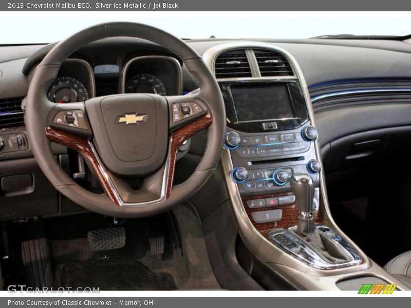 Silver Ice Metallic / Jet Black 2013 Chevrolet Malibu ECO